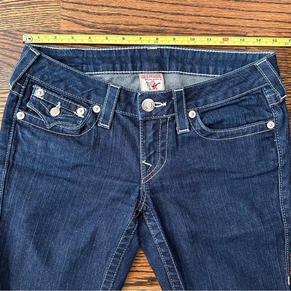 True Religion US 27 Julie Skinny Jeans with Rhinestones - Picture 10 of 15